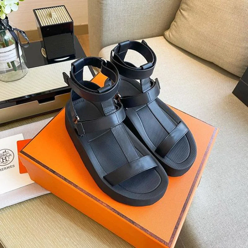 夏のお出かけに♪テクノ サンダル コピー【エルメス】Enid Sandal H221033Z02360